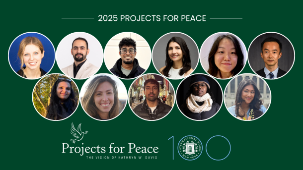 2025 Projects for Peace Grantees